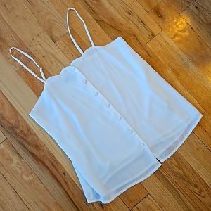 Camisole Scollop Trim Top, NWOT